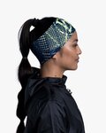 BUFF Cycling headband - COOLNET UV+® WIDE - yellow/blue