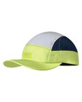 BUFF Cycling hat - DOMUS LIME - blue/white/yellow