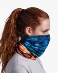 BUFF Cycling neckwarmer - COOLNET UV® EDUR - orange/blue
