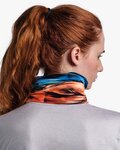 BUFF Cycling neckwarmer - COOLNET UV® EDUR - orange/blue