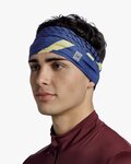 BUFF Cycling headband - UV® UNDERHELMET AKIM - brown/blue