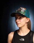 BUFF Cycling hat - TRUCKER BEAR - orange/black/green