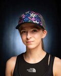 BUFF Cycling hat - TRUCKER FLOWERS - pink/blue/purple