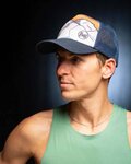 BUFF Cycling hat - TRUCKER RYSY - orange/grey