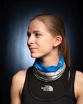 BUFF Cycling neckwarmer - ECOSTRETCH KRIVÁŇ - blue/grey/green