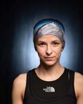 BUFF Cycling headband - COOLNET UV® KRIVÁŇ - grey/blue