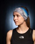 BUFF Cycling headband - COOLNET UV® KRIVÁŇ - grey/blue