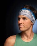 BUFF Cycling headband - COOLNET UV® KRIVÁŇ - grey/blue
