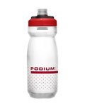 CAMELBAK Cycling water bottle - PODIUM® - white/red