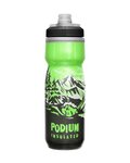 CAMELBAK Cycling water bottle - PODIUM® CHILL - green/black