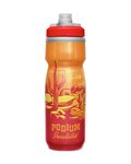 CAMELBAK Cycling water bottle - PODIUM® CHILL - orange/red