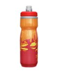 CAMELBAK Cycling water bottle - PODIUM® CHILL - orange/red