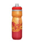 CAMELBAK Cycling water bottle - PODIUM® CHILL - orange/red