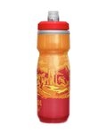 CAMELBAK Cycling water bottle - PODIUM® CHILL - orange/red