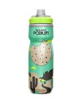 CAMELBAK Cycling water bottle - PODIUM® CHILL™ - green/brown/black