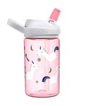 CAMELBAK Cycling water bottle - EDDY®+ KIDS - white/pink