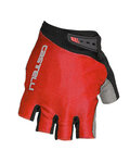CASTELLI Cycling fingerless gloves - ENTRATA KIDS - red