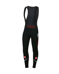 CASTELLI Cycling long bib trousers - POLARE 2 WINTER - black