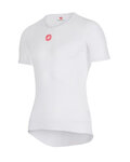 CASTELLI Cycling short sleeve t-shirt - PRO ISSUE - white