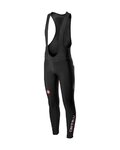 CASTELLI Cycling long bib trousers - MENO 2 WINTER - black