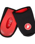 CASTELLI Cycling shoe covers - TOE THINGY 2 - red/black