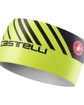CASTELLI Cycling headband - ARRIVO 3 THERMO - yellow/black