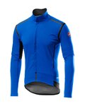 CASTELLI Cycling thermal jacket - PERFETTO ROS CONVERT - blue