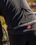 CASTELLI Cycling thermal jacket - PERFETTO ROS CONVERT - black