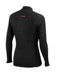 CASTELLI Cycling long sleeve t-shirt - FLANDERS WARM - black