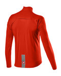 CASTELLI Cycling windproof jacket - GOCCIA - red