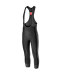 CASTELLI Cycling 3/4 length bib shorts - TUTTO NANO - black