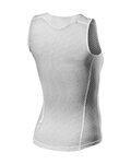 CASTELLI Cycling sleeve less t-shirt - PRO ISSUE 2 LADY - white