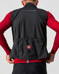 CASTELLI Cycling gilet - PRO THERMAL MID - black