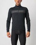 CASTELLI Cycling thermal jacket - RADDOPPIA 3 - black