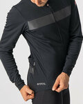 CASTELLI Cycling thermal jacket - RADDOPPIA 3 - black