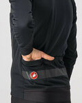CASTELLI Cycling thermal jacket - RADDOPPIA 3 - black