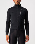 CASTELLI Cycling thermal jacket - GO WINTER - black
