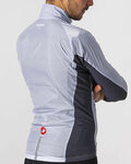 CASTELLI Cycling windproof jacket - SQUADRA STRECH - grey