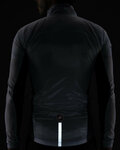 CASTELLI Cycling windproof jacket - SQUADRA STRECH - grey