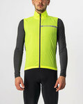 CASTELLI Cycling gilet - SQUADRA STRECH - yellow
