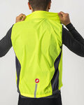 CASTELLI Cycling gilet - SQUADRA STRECH - yellow