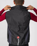 CASTELLI Cycling gilet - SQUADRA STRECH - black