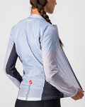 CASTELLI Cycling windproof jacket - SQUADRA STRECH LADY - grey