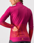 CASTELLI Cycling winter long sleeve jersey - SORPRESA LADY WINTER - pink