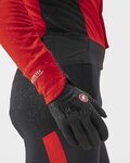 CASTELLI Cycling thermal jacket - ALPHA RoS 2 - red