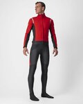 CASTELLI Cycling thermal jacket - ALPHA RoS 2 - red