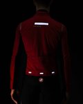 CASTELLI Cycling thermal jacket - ALPHA RoS 2 - red
