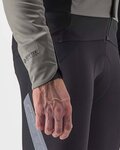 CASTELLI Cycling thermal jacket - ALPHA RoS 2 - grey/black