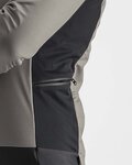 CASTELLI Cycling thermal jacket - ALPHA RoS 2 - grey/black