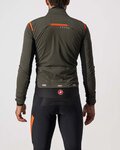 CASTELLI Cycling thermal jacket - ALPHA RoS 2 - green